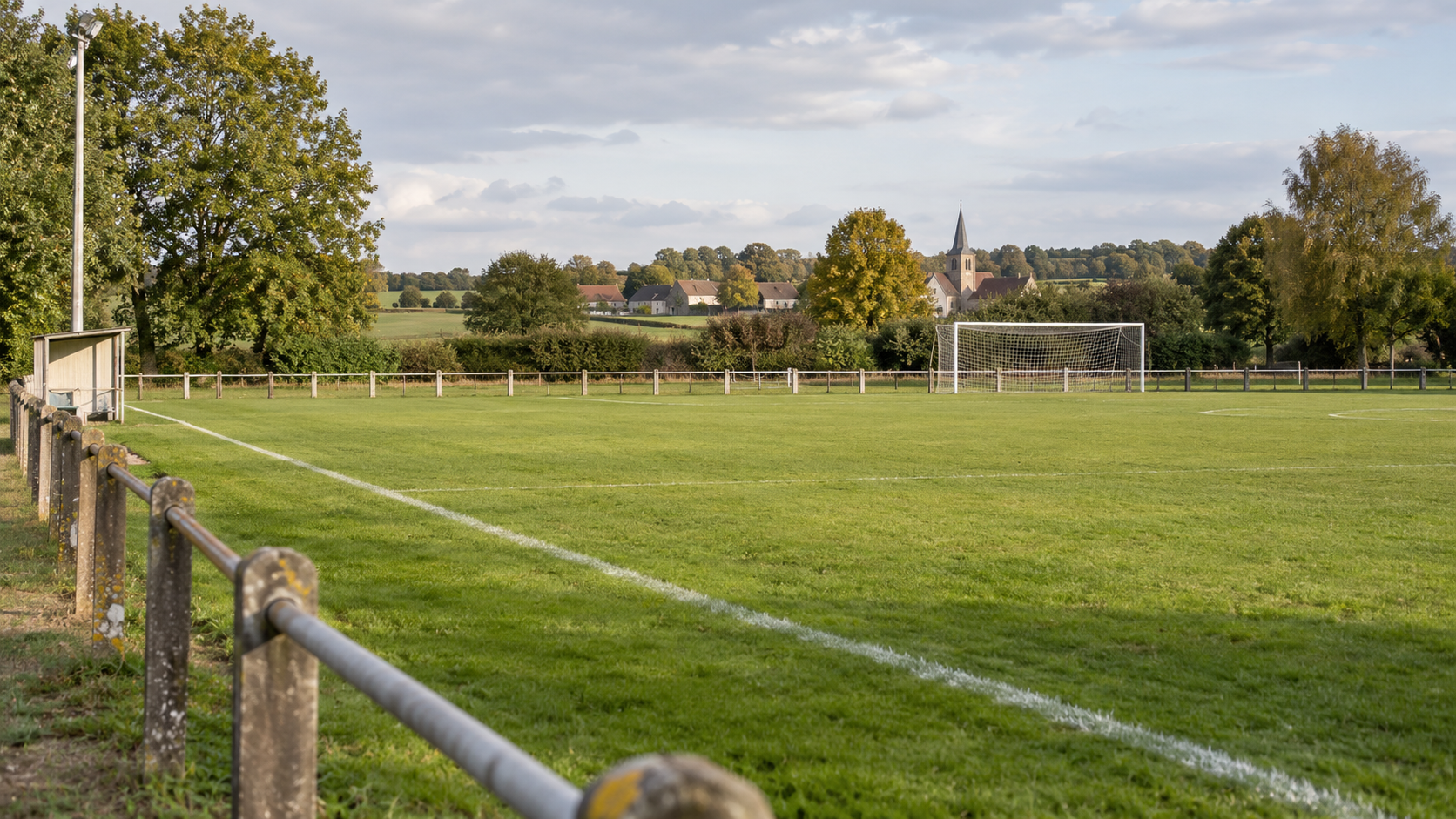 Terrain de football du village