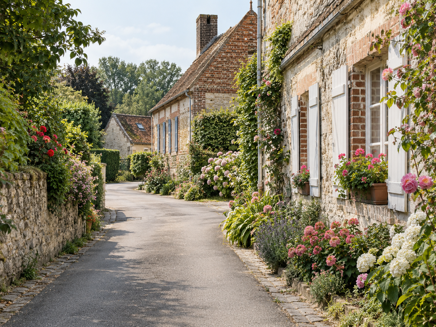 Village fleuri de Boubers-sur-Canche
